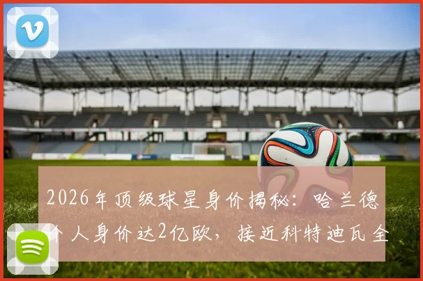2026年顶级球星身价揭秘：哈兰德个人身价达2亿欧，接近科特迪瓦全队首发总价，盘点哪些球队首发阵容总身价超6亿欧元